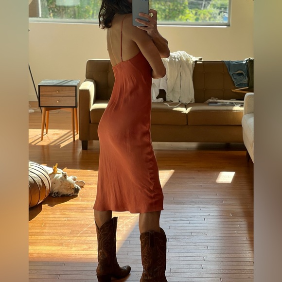 awave awake Dresses & Skirts - Awave Awake Silk Dress S